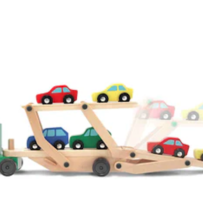 Melissa & Doug Wooden Car Carrier