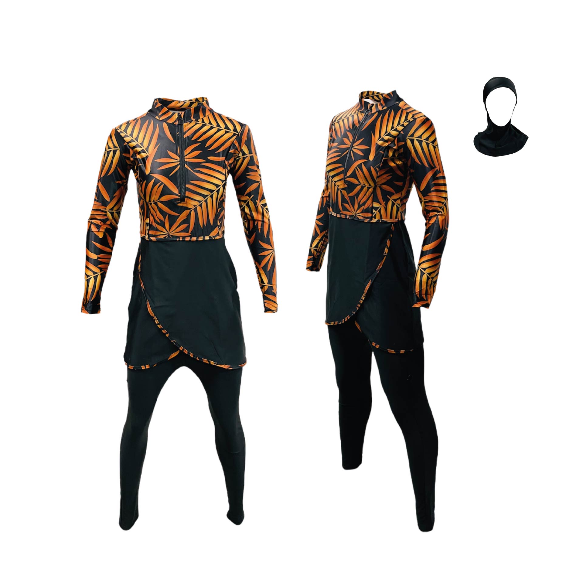 Burkini Black Gold 3 Piece