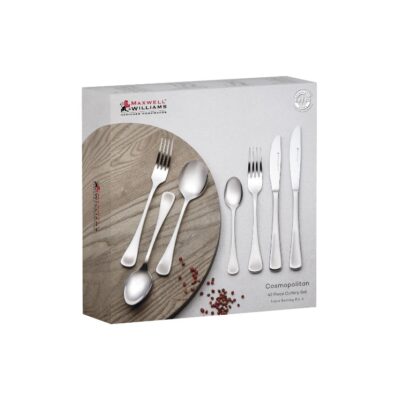 Maxwell & Williams Cosmopolitan Cutlery Set, 42pc