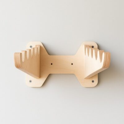Addy Garden Tool Rack – Wall Mounted Broom & Mop Holder