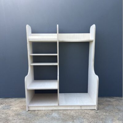 Dwango Golf Bag Rack – Single Bag Storage with Shelves