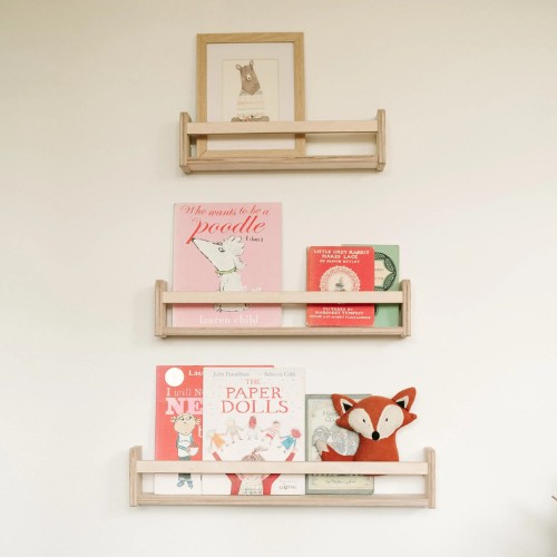 Halle Floating Wall Shelves Set of 3 – Wooden Shelves South Africa - Image 2