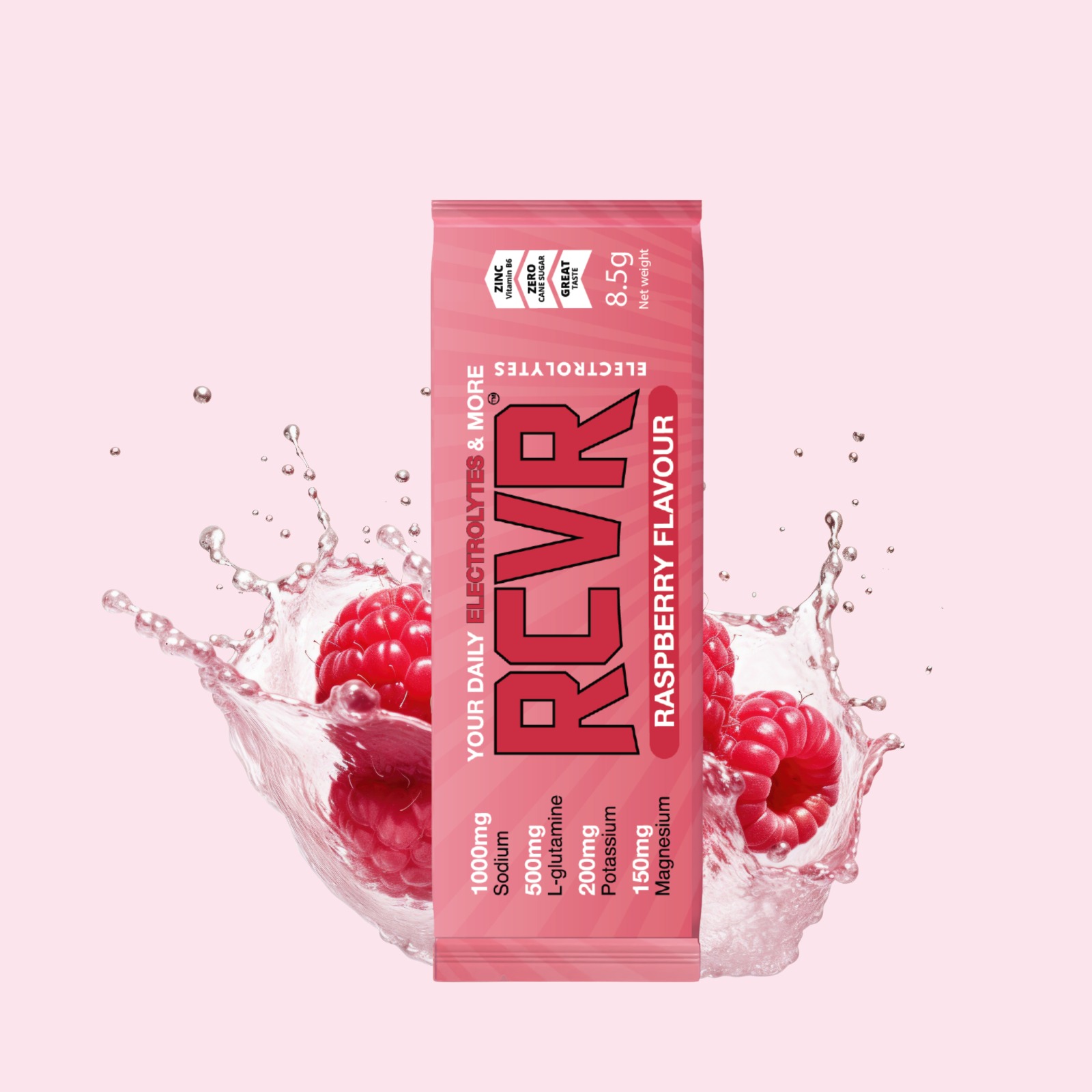 RCVR Electrolyte Sachet Mix - Raspberry